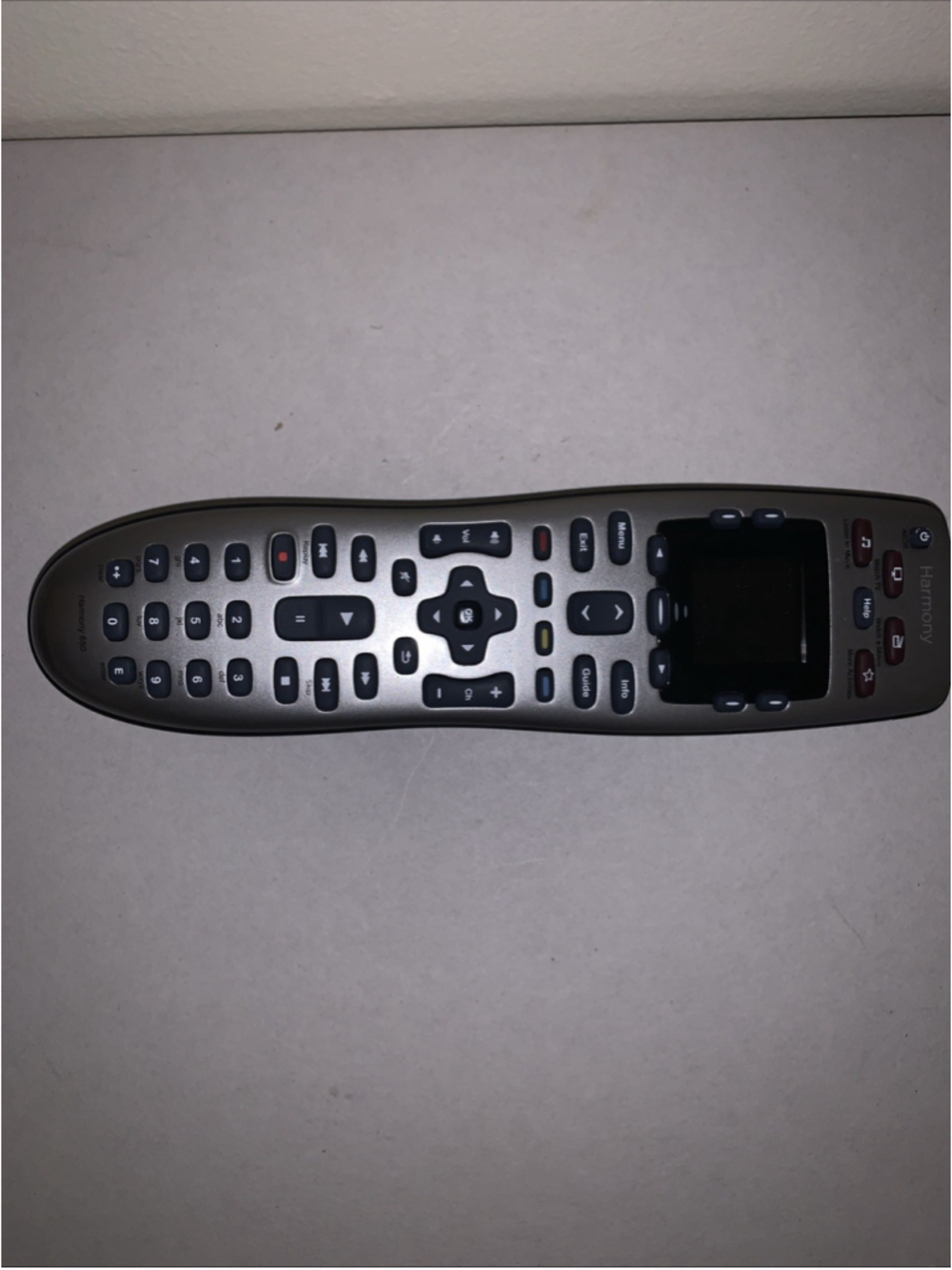 Logitech Harmony 650 Universal Infrared Remote Control Tested Pre-Owned OEM - Picture 6 of 14